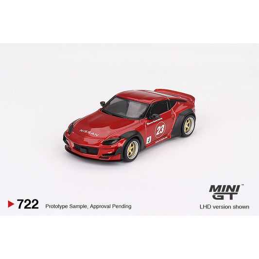 MiniGT Nissan Z Pandem Passion Red 1:64 Diecast Model 722-R