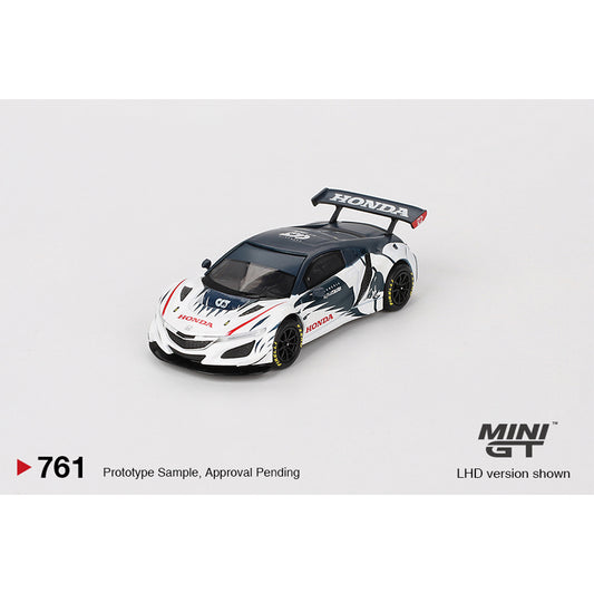 MiniGT Honda NSX GT3 Evo AlphaTauri Yuki Tsunoda 1:64 Diecast Model 761-L
