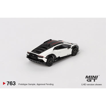 MiniGT Lamborghini Huracan Sterrato Bianco Asopo 1:64 Diecast Model 763-R