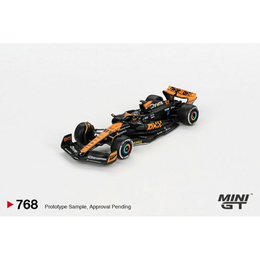 MiniGT F1 McLaren MCL60 No.81 Piastri 2023 JP GP 1:64 Diecast Model 768-L