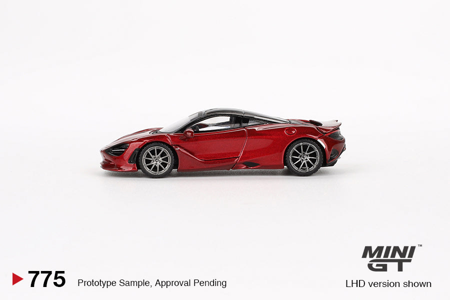 MiniGT McLaren 750S Amaranth Red LHD 1:64 Diecast Model MGT00775-L