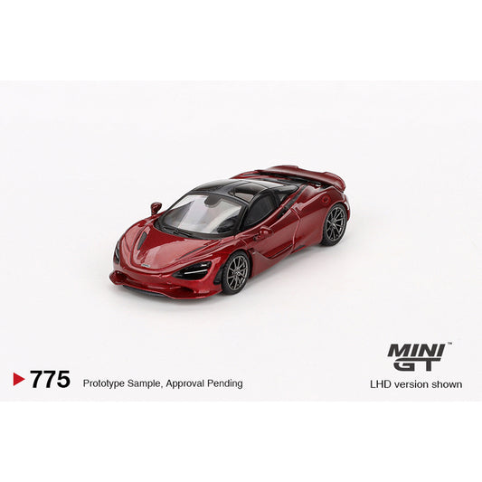 MiniGT McLaren 750S Amaranth Red 1:64 Diecast Car 775