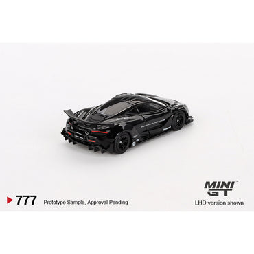 MiniGT McLaren 720S LB Works Black 1:64 Diecast Model 777