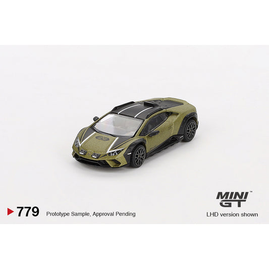 MiniGT Lamborghini Huracan Sterrato Verde Gea Matt 1:64 Diecast Model 779