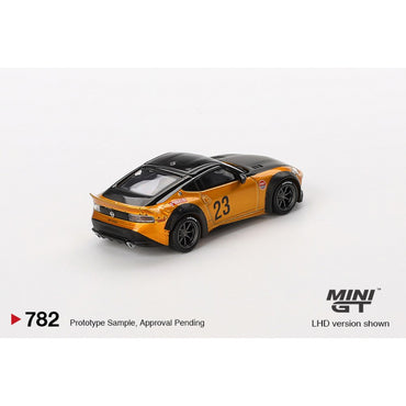 MiniGT Nissan Z LB Nation Works LB Gold 1:64 Diecast Model 782-R