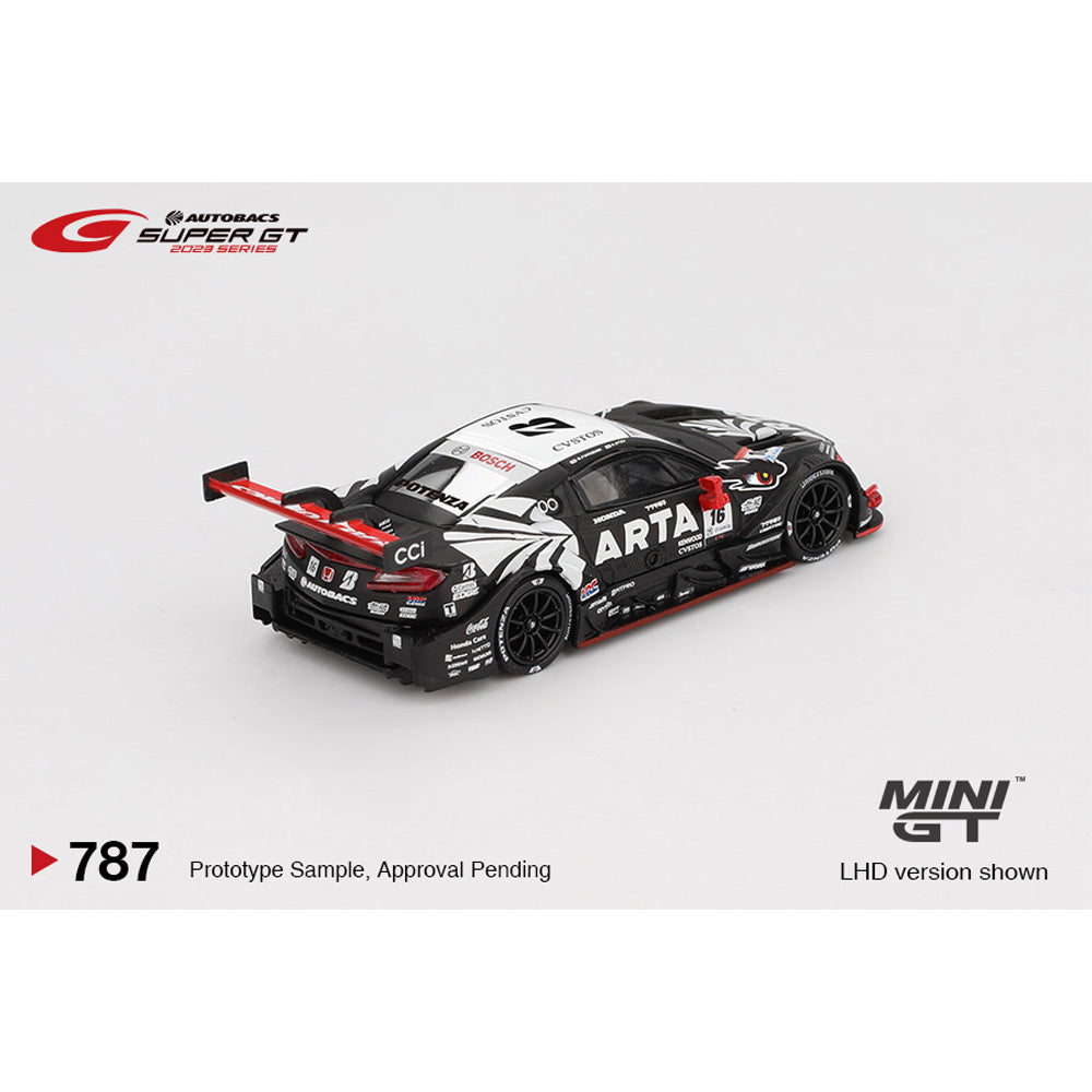 MiniGT Honda NSX-GT Type S GT500 ARTA MUGEN No.16 2023 Super GT 1:64 Diecast 787