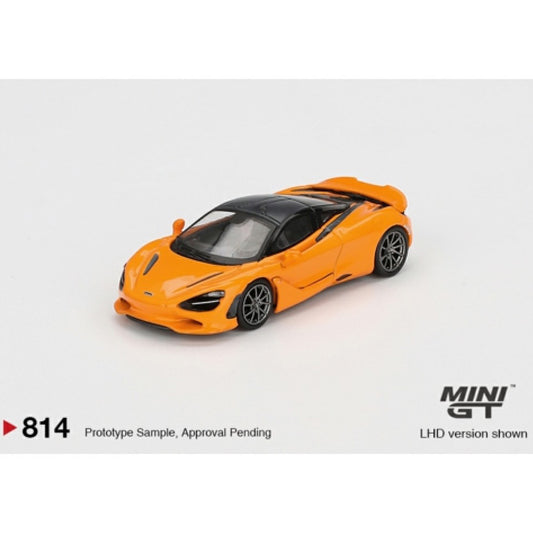 MiniGT McLaren 750S Orange 1:64 Diecast Car 814-R