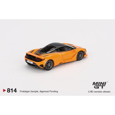 MiniGT McLaren 750S Orange 1:64 Diecast Car 814-R