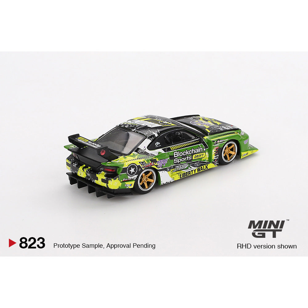 MiniGT Nissan LB-Super Silhouette S15 SILVIA #555 V2 2024 Formula Drift 1:64 823