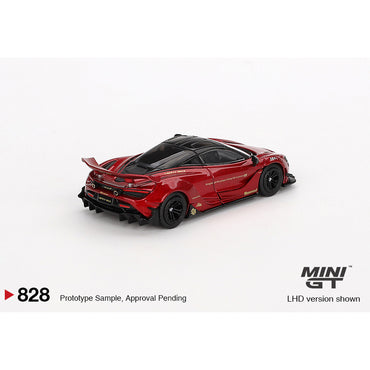 MiniGT McLaren 720S LB Works Gem Red 1:64 Diecast Car 828