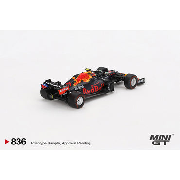MiniGT Red Bull RB16B Sergio Perez '21 Azerbaijan GP 1:64 Diecast No.836 Blister