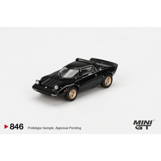 MiniGT Lancia Stratos HF Stradale Nero (LHD) 1:64 Diecast Model