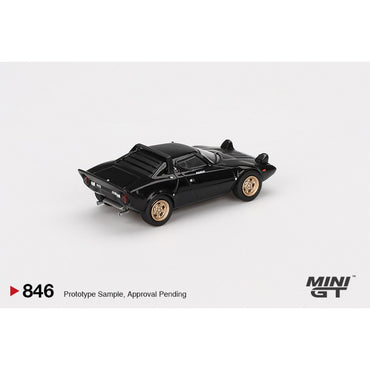MiniGT Lancia Stratos HF Stradale Nero (LHD) 1:64 Diecast Model