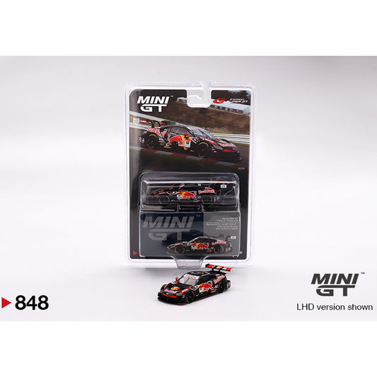 MiniGT Honda NSX-GT TYPE S GT500 #16 Red Bull Mugen '22 Super GT 1:64 Car 848-BL
