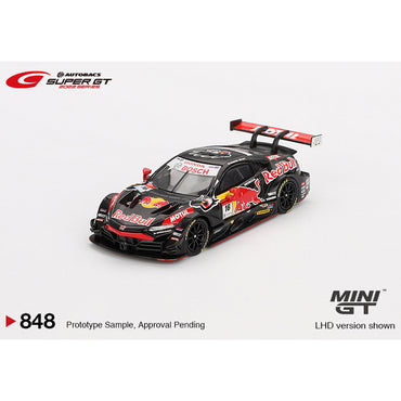 MiniGT Honda NSX-GT TYPE S GT500 #16 Red Bull Mugen '22 Super GT 1:64 Car 848-BL