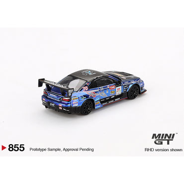 MiniGT Nissan Silvia (S15) #70 D-MAX Racing 2023 D1 Grand Prix 1:64 Car 855-BL