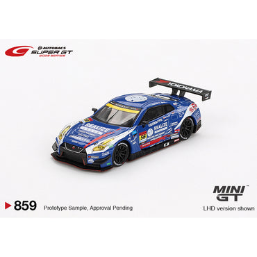 MiniGT Nissan GT-R NISMO GT3 #56 REALIZE NISSAN '23 SUPER GT 1:64 Car 859-BL