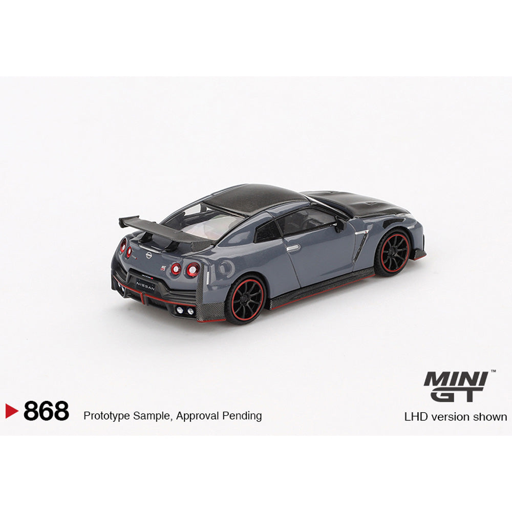 MiniGT Nissan GT-R Nismo 2024 NISMO Stealth Gray 1:64 Diecast Car 868