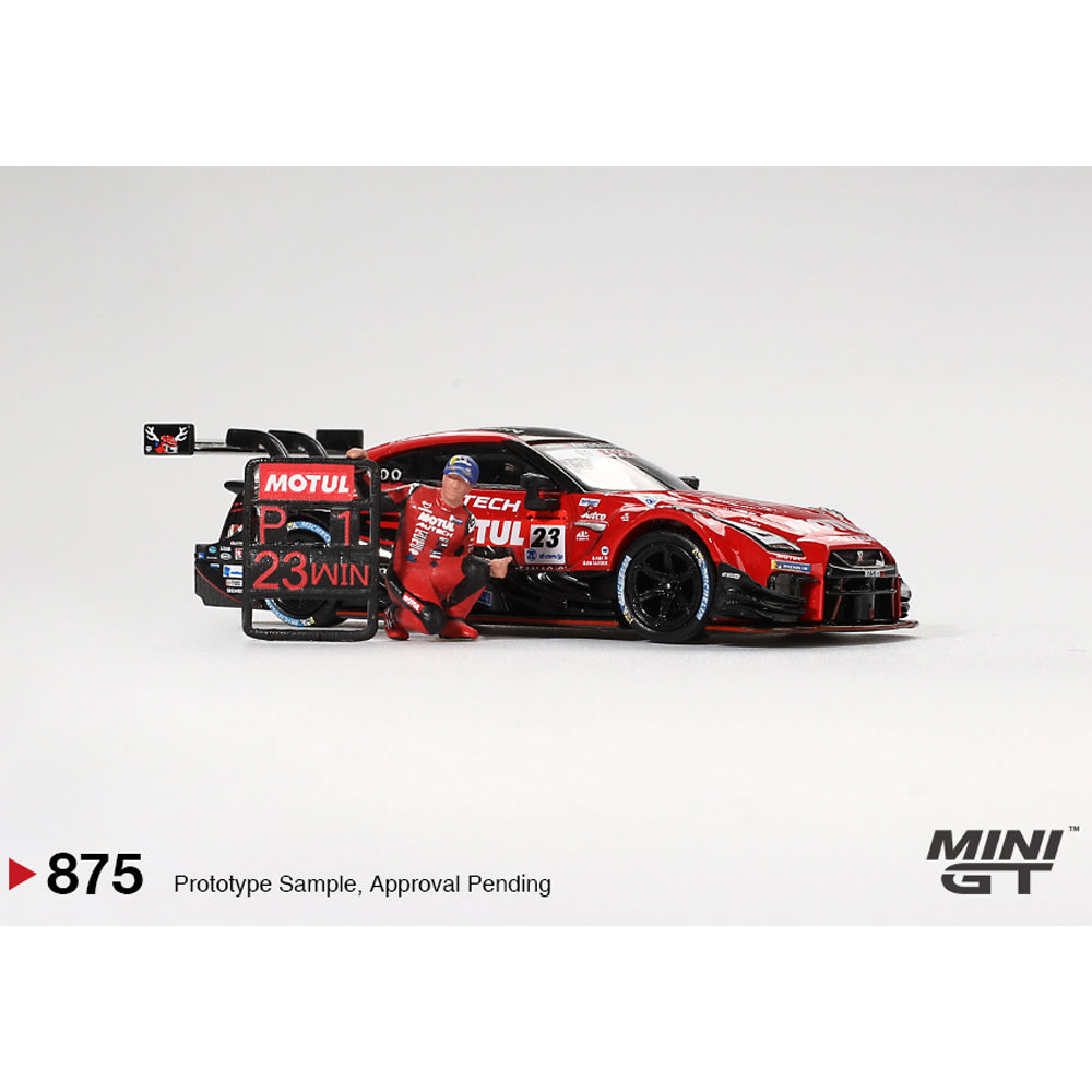 MiniGT Nissan GT-R NISMO #23 "MOTUL AUTECH GT-R 2021" Matsuda Collection No.2