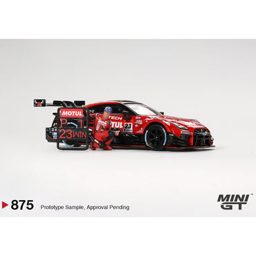 MiniGT Nissan GT-R NISMO #23 "MOTUL AUTECH GT-R 2021" Matsuda Collection No.2