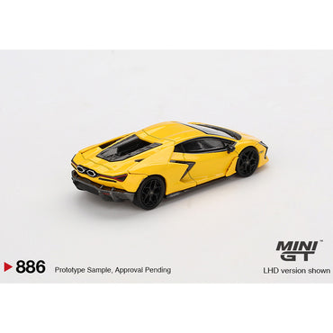 MiniGT Lamborghini Revuelto Giallo 1:64 Diecast Car 886
