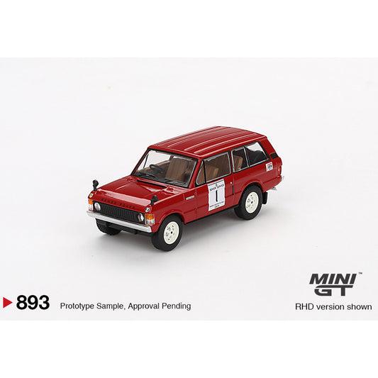 MiniGT Range Rover 1971 International Hillrally Winner 1:64 Diecast Model 893