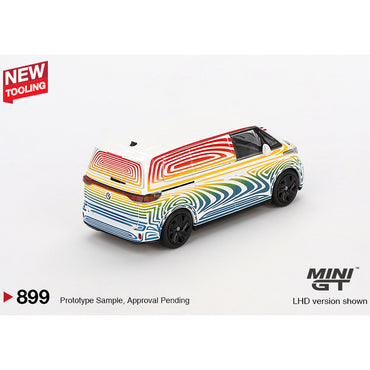 MiniGT Volkswagen ID. Buzz Prototype "Rainbow" 1:64 Diecast Car 899-R