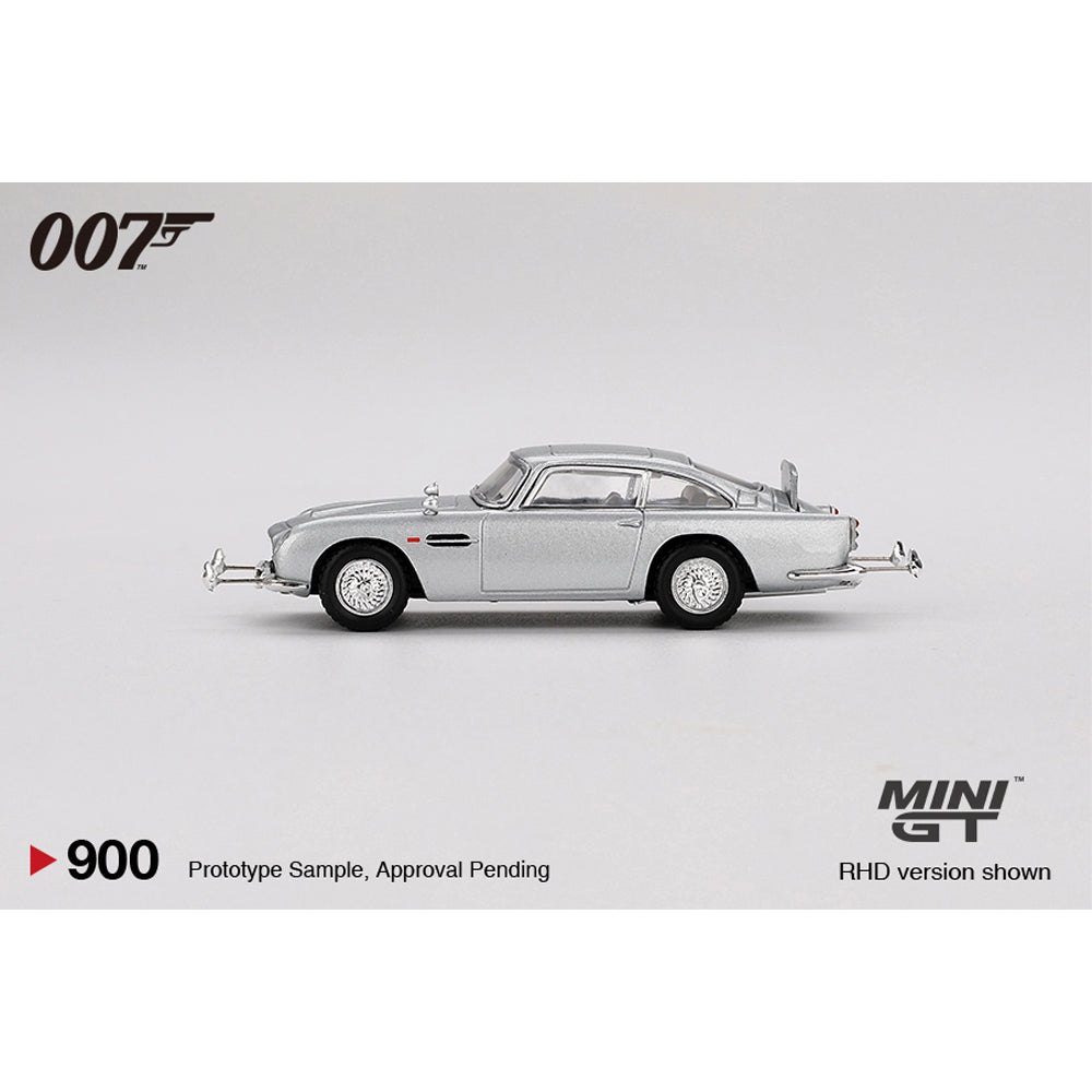 MiniGT James Bond 007 Aston Martin DB5 Goldfinger 1:64 Diecast Model (French)