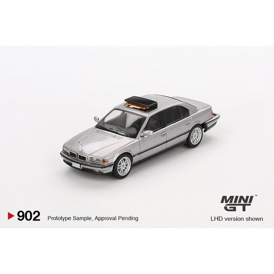 MiniGT James Bond 007 BMW 750iL Tomorrow Never Dies 1:64 Diecast Model (English)