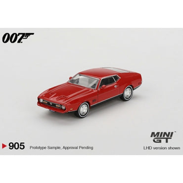 MiniGT x 007 Diamonds are Forever Ford Mustang Mach 1 - 1:64 Japanese Blister