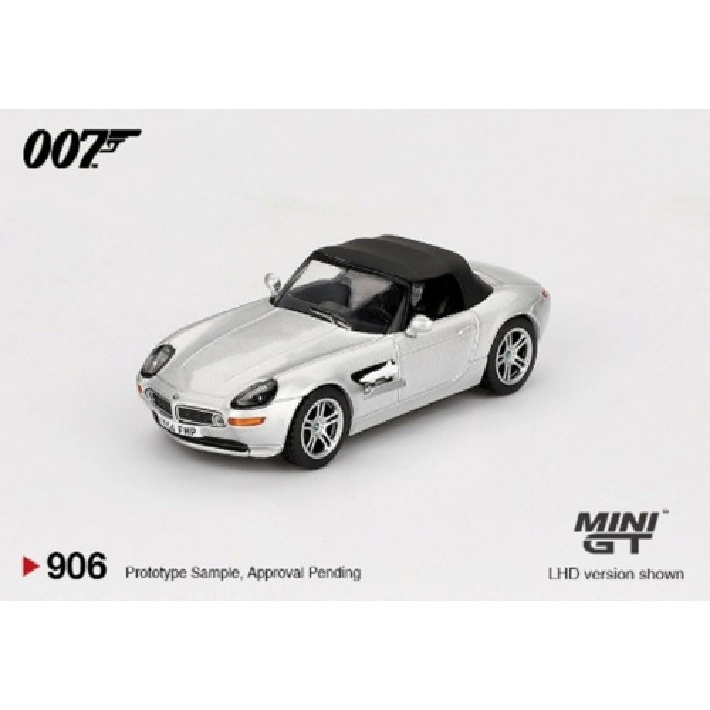MiniGT 007 James Bond: The World Is Not Enough BMW Z8 English 1:64 Diecast