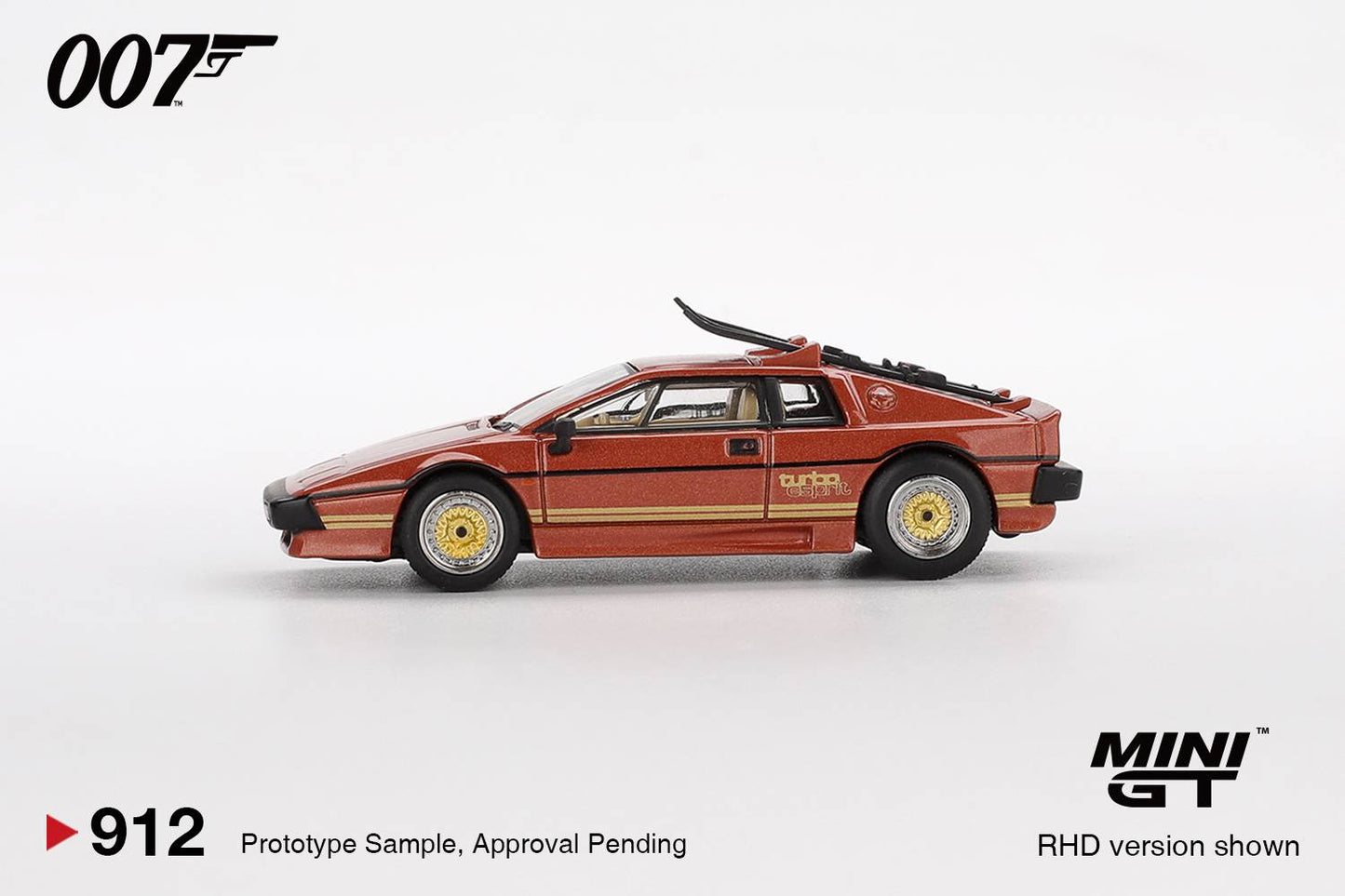 Mini GT 1:64 Lotus Esprit Turbo Copper Fire "For Your Eyes Only" MGT00912-007J