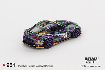 Mini GT 1:64 Toyota GR Supra KUHL 2021 D1GP Evangelion Racing (RHD) MGT00951-BL