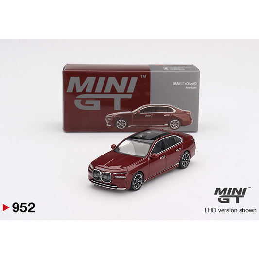 MiniGT BMW i7 xDrive60 Aventurin 1:64 Diecast Car 952-R