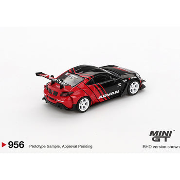 MiniGT Toyota GR86 HKS TYPE R ADVAN 2022 Tokyo Auto Salon 1:64 Diecast Car 956-R