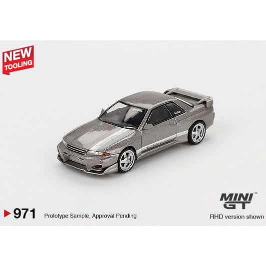 MiniGT Nissan Skyline GT-R (R32) Veilside Combat C-I Grey 1:64 Diecast Car 971-R