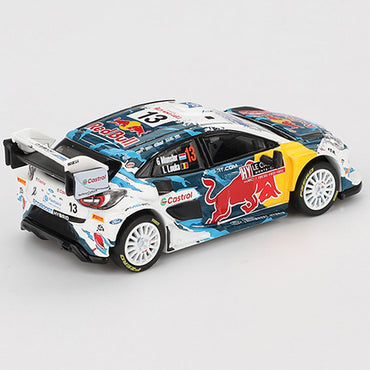 MiniGT Ford Puma Rally1 #13 M-Sport Ford WRT 2024 Rally Monte Carlo 1:64 Car 974