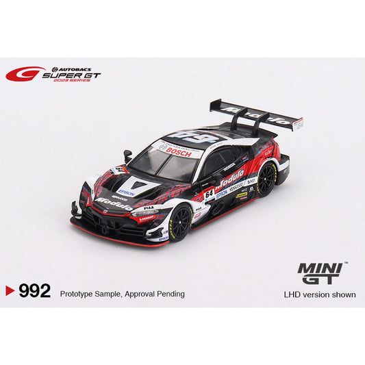 MiniGT Honda NSX-GT Type S GT500 #64 Modulo 2023 1:64 Diecast Car Blister 992