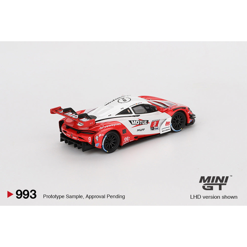 MiniGT McLaren 720S GT3 Evo Pfaff Motorsports 2024 IMSA Laguna Seca 1:64 Diecast
