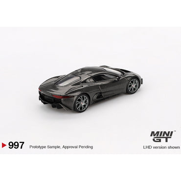 MiniGT Jaguar C-X75 Test Car 1:64 Diecast Car 997-L