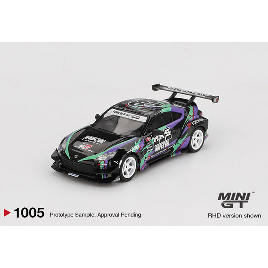 MiniGT Toyota GR86 HKS TYPE R 2022 Tokyo Auto Salon 1:64 Diecast Model 1005