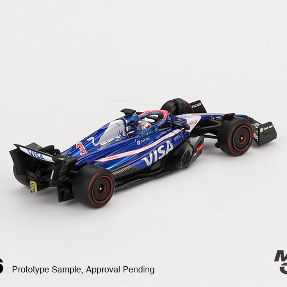 MiniGT RB VCARB 01 #3 Daniel Ricciardo F1 2024 Bahrain GP 1:64 Diecast Car 1006