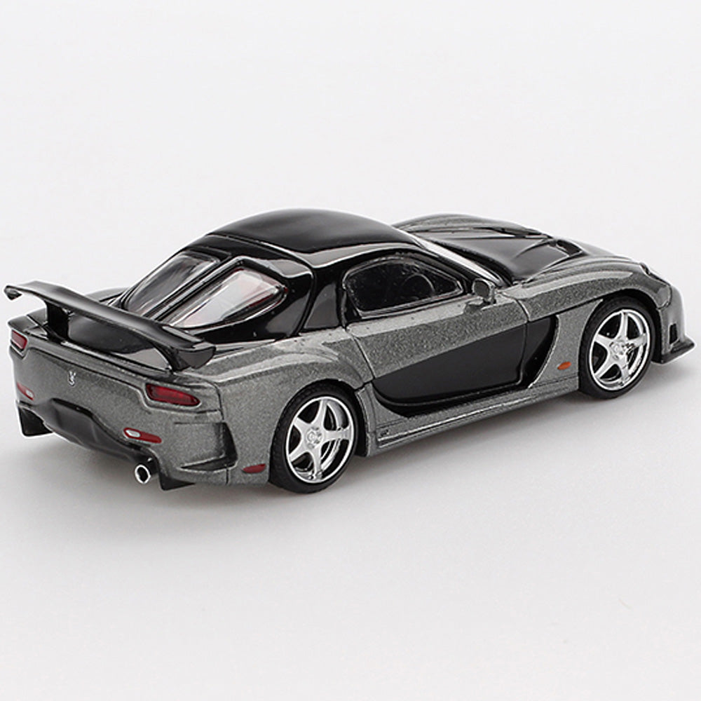 MiniGT Mazda RX-7 VeilSide Fortune Grey 1:64 Diecast Car 1057-R