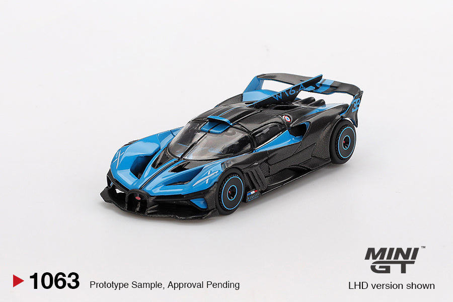 MiniGT Bugatti Bolide Presentation (LHD) 1:64 Diecast Car 1063-L