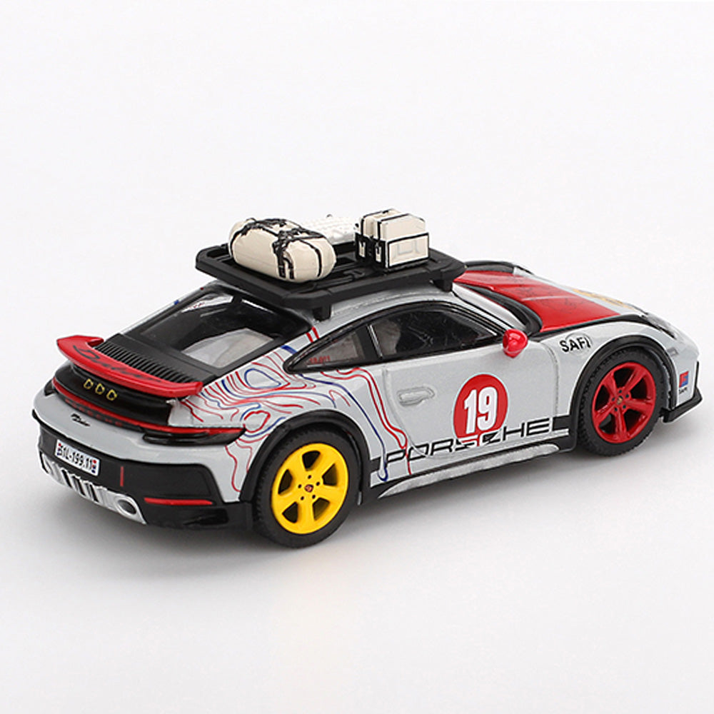 MiniGT Porsche 911 Dakar "Uncle Rally" 1:64 Diecast Car 1068