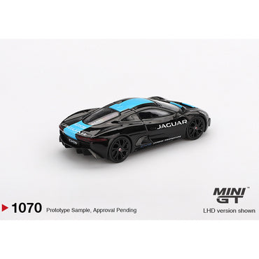 MiniGT Jaguar C-X75 Black 1:64 Diecast Model 1070