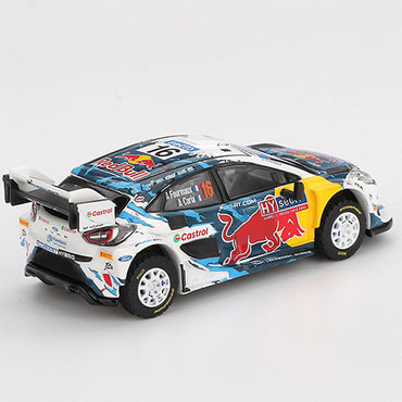 MiniGT Ford Puma Rally1 #16 M-Sport Ford WRT 2024 Finland 3rd 1:64 Car 1074