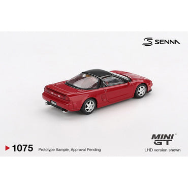 MiniGT Honda NS-X Prototype Midship Sports 1989 Ayrton Senna W 1:64 Car 1075-L