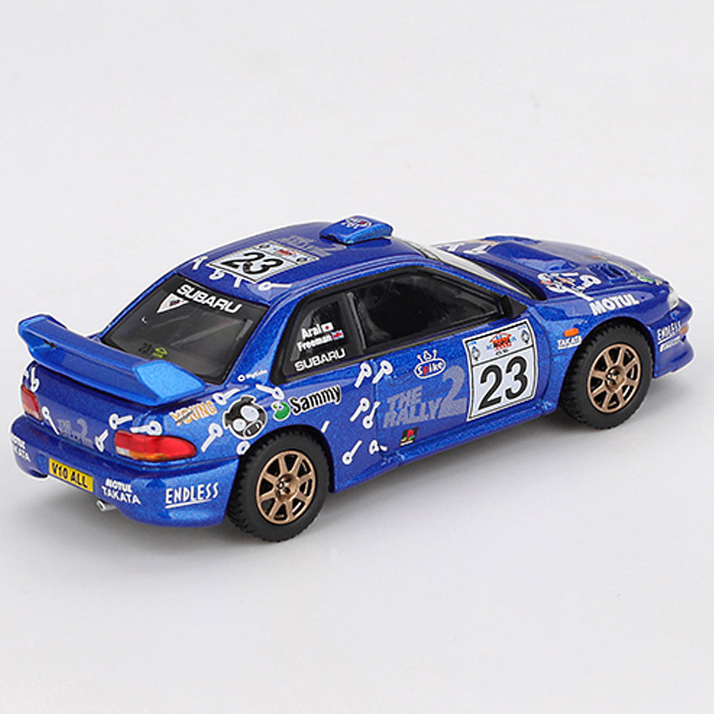 MiniGT Subaru Impreza WRC99 #23 2000 Acropolis Rally 1:64 Diecast Car 1078