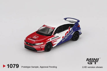 Mini GT 1:64 Honda Civic Type R 2024 HRC Pace Car (LHD) MGT01079-L